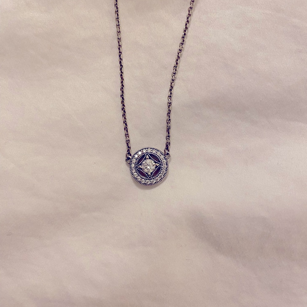 Vintage Collier Circle Necklace by Pandora